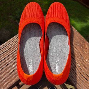 Allbirds Women's Tree Breezers, Orange, Size 10.5